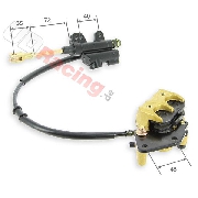 Bremse hinten fr dirt bike AGB29
