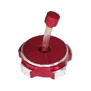 Tankdeckel rot fr dirt bike (Typ 4)