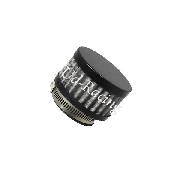 Luftfilter UD Racing fr pocket bike (schwarz)