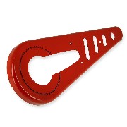 Kettenschutz fr Pocket Bike - (Rot)