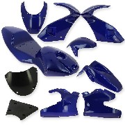 Verkleidung fr pocket bike 47-49 ccm (blau)