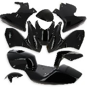 Verkleidung fr pocket bike 47-49 ccm (schwarz)