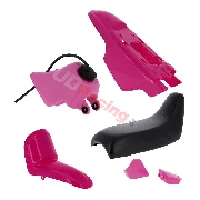Verkleidung komplett fr Yamaha PW50 (Rosa)