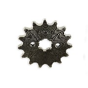 Ritzel 15 Z. fr PBR 50 ccm bis 125 ccm 420
