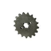 Ritzel 17 Z. fr PBR 50 ccm bis 125 ccm (420)