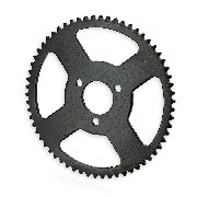 Kranz verstrkt 62 Z fr pocket bike( kleiner Lauf) 