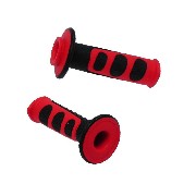 Griffe rutschfest dirt bike (rot / schwarz) Polini 911/GP3
