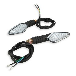 Ein Paar Blinker LED Scooter Baotian BT49QT-12, Ersatzteile Baotian BT49QT-12