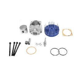 Kit 49 ccm 4 Schleusen Achse 12 mm, (Typ A blau) fr Pocketb, Teile Pockets Supermoto