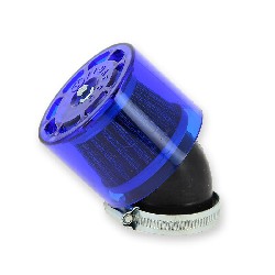 Luftfilter Racing fr Quad Shineray 200 ccm STIIE ( 42 mm), blau