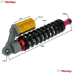 Sto�d�mpfer vorn mit Gasdruck 355mm f�r Teile Bashan 250cc BS250AS-43, Teile Bashan 250cc BS250AS-43