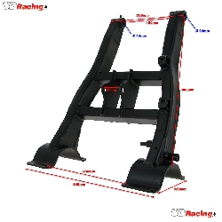 Komplette Schwingarm f�r Quad Shineray 250ccm ST-9E, Ersatz Shineray 250 STIXE ST9E