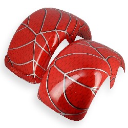 Schutzbleche fr CityCoco - Spider Rot