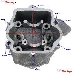 Zylinderkopf f�r Quad Shineray 250ST-9C (Motoren 172MM), Ersatzteile Shineray 250 ST9C