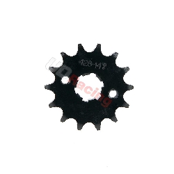 Ritzel, verstrkt, 14 Zhne fr dirt bike (428 : :20mm)