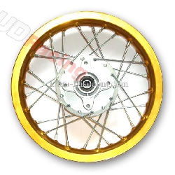 Felge hinten 14', gold, fr dirtbike (Typ 3)