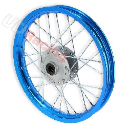 Felge vorn 14'', blau, fr dirt bike AGB27 (Typ 1)