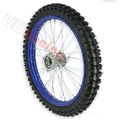 Rad vorn 19'', fr dirt bike AGB 30 - Blau