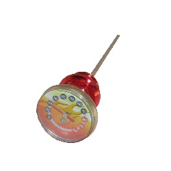 �lstandmesser Tuning, rot, + Thermometer, Ersatzteile Dirt bike