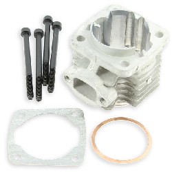 Zylinder 6 bertrgt + Gelenk + Schraube, Teile Pocket Replik R1