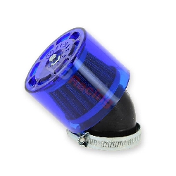 Luftfilter Racing  ( Einlass  40 mm), blau