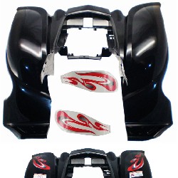 Verkleidung f�r Quad Shineray 200 ccm + Aufkleber (hinten), Ersatzteile Shineray 200STIIE und STIIEB