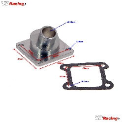 Ansaugstutzen 15 mm, Qualit�tsprodukt, Teile Pocket Replik R1