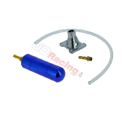 UD Gasbox, blau, fr Pocket Supermoto