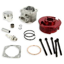 Kit 53 ccm 4 Schleusen, Bolzen 12mm, rot (Typ C), Teile Pockets Supermoto