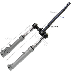 Gabel f�r chinesischen Motorroller (typ 2), Chinesische Motorroller Teile