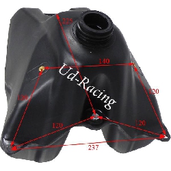 Benzintank f�r Quad Bashan 200ccm (BS200S-3), Bashan 200cc BS200S3 Teile