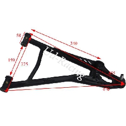 Unterer Querlenker rechts Quad Shineray 250 ST-9C, Ersatzteile Shineray 250 ST9C
