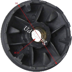 Variator-Glocke chin. Scooter 50ccm - 2-Takt (hochwertig), Chinesische Motorroller Teile
