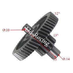Zwischenantriebsritzel f�r Motor chin. Skooter 139QMA (typ 2), Chinesische Motorroller Teile