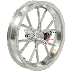 Felge vorn f�r Pocket bike cross (8'', Typ 2), Pocket Cross Teile
